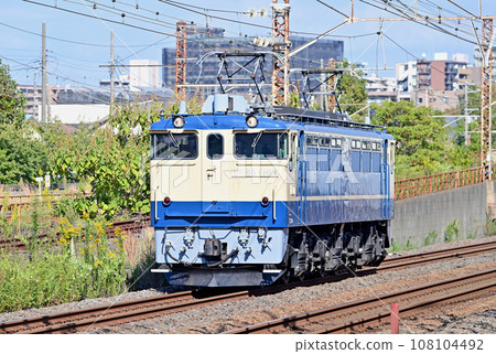 Tokaido Main Line Hiratsuka-Sagami Freight JR East EF65-1103 (Oku) Seisho Trial Tank Tokaido Main Line Hiratsuka-Sagami Freight JR East EF65-1103 (Oku) Seisho Trial Tank 108104492