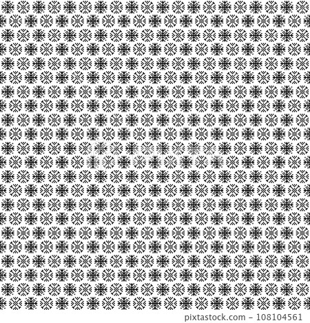 Snowflake background pixel art 1 color Snowflake background pixel art 1 color 108104561