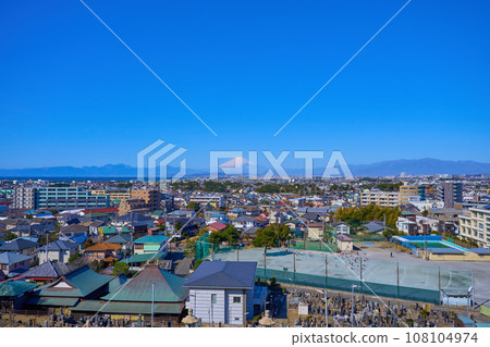 View of the cityscape to the west (Katase city, Mt. Fuji, etc.) from around Kataseyama 5-chome, Fujisawa City, Kanagawa Prefecture View of the cityscape to the west (Katase city, Mt. Fuji, etc.) from around Kataseyama 5-chome, Fujisawa City, Kanagawa Prefecture 108104974
