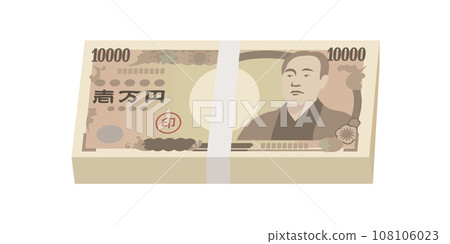 Wagon of 10,000 yen bill 108106023
