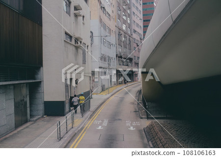 Oct 14 2023 Wong Chuk Hang Road, Scenic Route in Hong Kongs Southern District 108106163