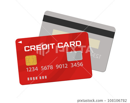 Credit card illustration 108106782