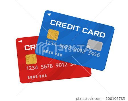 Credit card illustration Credit card illustration 108106785