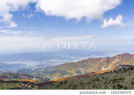 秋天的山形藏王 - 從地藏山頂站鳥瞰山形市 - 山形縣山形市 108106979