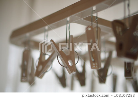 New clothespin hanger. New clothespin hanger. 108107288