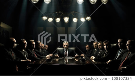 A meeting of the government of one of the countries A meeting of the government of one of the countries 108107324