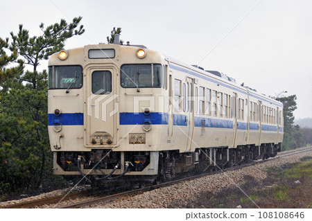 Kashii Line Gannosu-Uminonakamichi Kiha47-130 (Nogata) 108108646