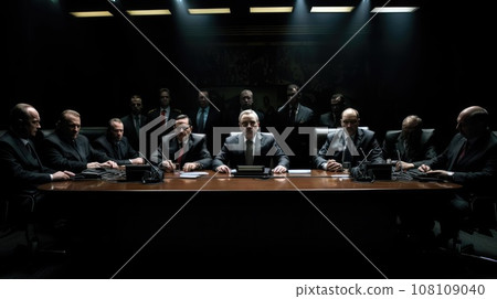 A meeting of the government of one of the countries A meeting of the government of one of the countries 108109040