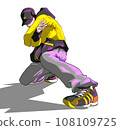 Breakdance/Breaking illustration "Posing" 108109725