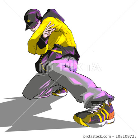 Breakdance/Breaking illustration "Posing" 108109725