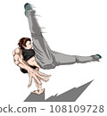 Breakdance/Breaking Illustration "Thomas" 108109728
