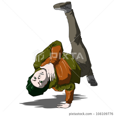 Breakdance/Breaking Illustration "Air Chair" Breakdance/Breaking Illustration "Air Chair" 108109776