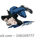 Breakdance/Breaking Illustration "Baby Windmill" 108109777
