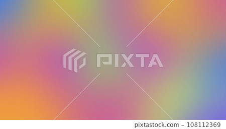 Vibrant color gradation. Abstract blurry. Colors vary with position, resulting in smooth color transitions. Purple, pink, blue, yellow, orange, green 108112369