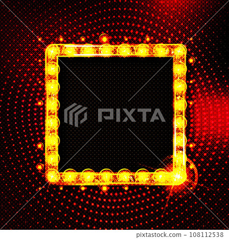 Cnema golden square frame Cnema golden square frame 108112538