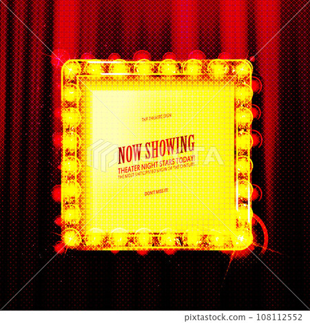 Cnema golden square frame 108112552