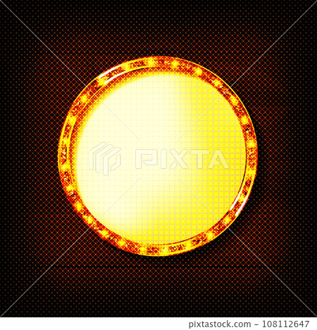 Vector modern retro billboard 108112647