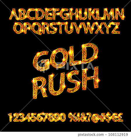 Typography yellow gold bold mockup. Typography yellow gold bold mockup. 108112919