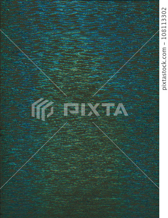 Glitch background. Pixel noise texture. 8bit analog distortion. Blue green color gradient grain wave artifacts on dark black illustration abstract wallpaper with free space. Glitch background. Pixel noise texture. 8bit analog distortion. Blue green color gradient grain wave artifacts on dark black illustration abstract wallpaper with free space. 108113302