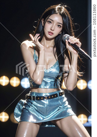 能歌善舞的 K-POP 偶像團體（AI 生成圖像） 108113860
