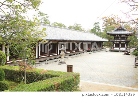 The magnificent temple of Toshodaiji that conveys the breath of Tenpyo 108114359