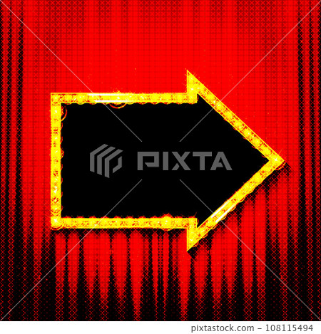 Dsplay arrow sign 108115494