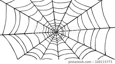 Transparent background image of black spider web or thread Transparent background image of black spider web or thread 108115773