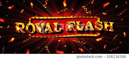Illustration Online Poker casino banner 108116386
