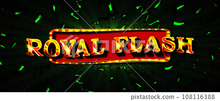 Illustration Online Poker casino banner 108116388