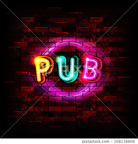 Anúncio Quiz Time poster neon signboard vector. Pub Quiz vintage