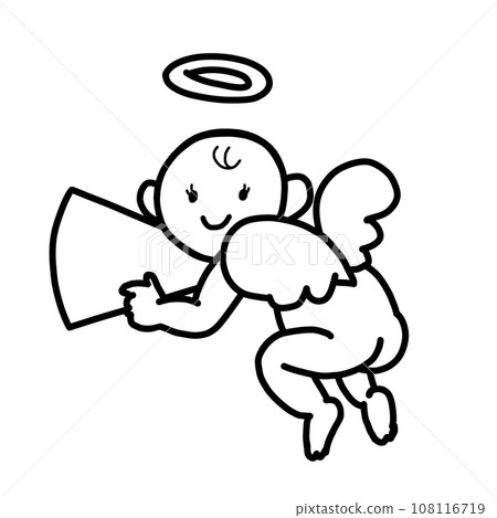 smiling angel 108116719