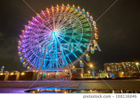 Colorful Ferris wheel Colorful Ferris wheel 108116846