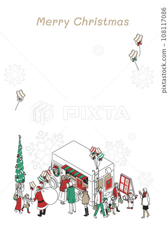 Christmas frame Christmas frame 108117086
