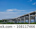 Refreshing blue sky and highway 108117466