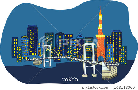 東京夜景 108118069