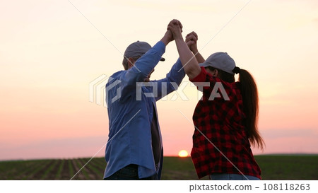 agriculture, agreement making deal handshake, work team team, business handshake silhouette, confidence cloudy price, communication professional men landscape adult rural person, cultivated old 108118263
