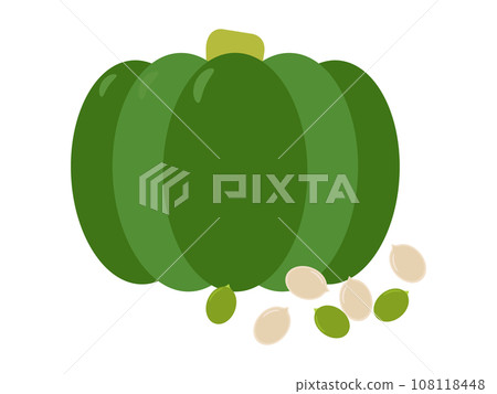 南瓜和南瓜種子圖標 108118448