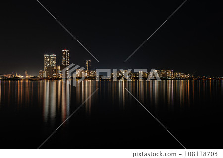 福岡縣島城夜景 福岡縣島城夜景 108118703
