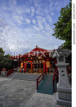 沖繩縣波之上神社黃昏 沖繩縣波之上神社黃昏 108120307