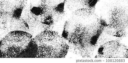 Gritty grain texture. Random speckles or specks noise paper. Retro grunge granular vector illustration 108120883