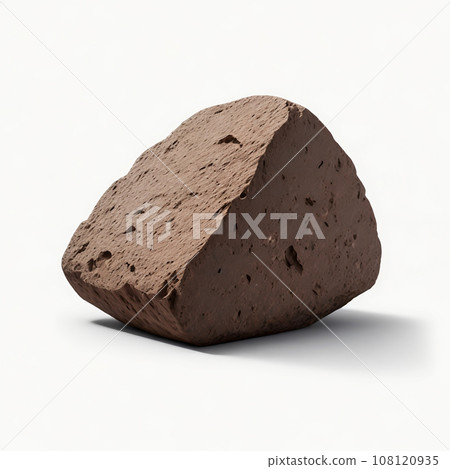 Green Grass,  Rocks, and a Tree  Harmony of Nature Elements, Generative Ai 108120935