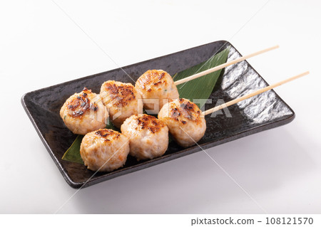 Chicken Meatball Skewer Chicken Meatball Skewer 108121570
