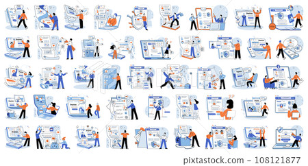 Authentication. Vector illustration. The authentication concept underscores importance user verification Accessibility features should be implemented without compromising system security User access 108121877