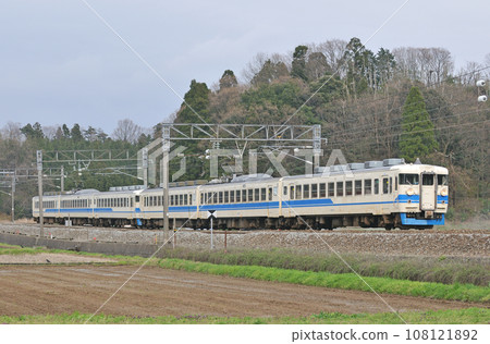 Hokuriku Main Line Hosorogi-Awara Onsen JR West 475 series A13+A21 formation (Kanazawa) Hokuriku Main Line Hosorogi-Awara Onsen JR West 475 series A13+A21 formation (Kanazawa) 108121892