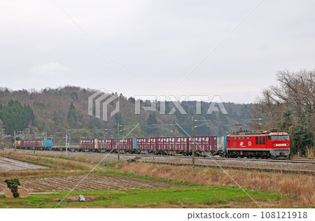 Hokuriku Main Line Hosorogi-Awara Onsen JR Freight EF510-2 (Toyama) Hokuriku Main Line Hosorogi-Awara Onsen JR Freight EF510-2 (Toyama) 108121918