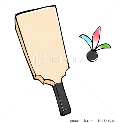 Battledore 和羽毛的插圖 108123939