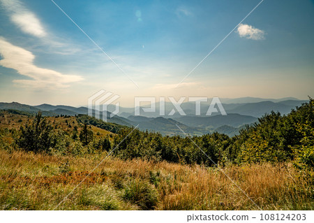 The Bieszczady Mountains, Carpathians, Poland. 108124203