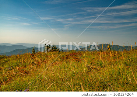The Bieszczady Mountains, Carpathians, Poland. The Bieszczady Mountains, Carpathians, Poland. 108124204