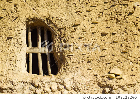 Old house detail, bars in window Old house detail, bars in window 108125260