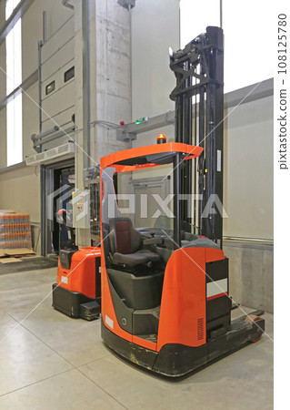 Forklift Truck in Warehouse Forklift Truck in Warehouse 108125780
